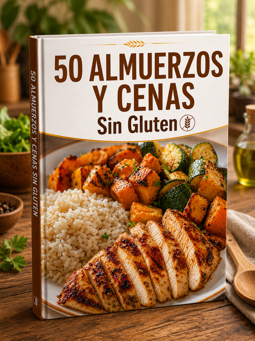 Bono 1 — 50 Almuerzos y Cenas Sin Gluten